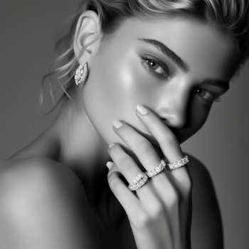 Alliance 3/4 Lab diamants ovales 4 x 3 mm