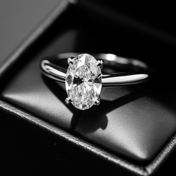 Alliance 3/4 Lab diamants ovales 4 x 3 mm